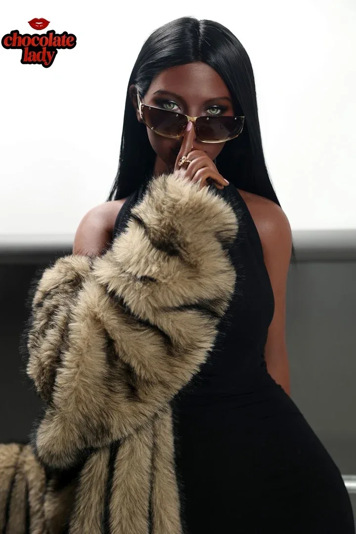 Naomi: 166cm E-Cup Realistic Silicone Black Sex Doll view 2