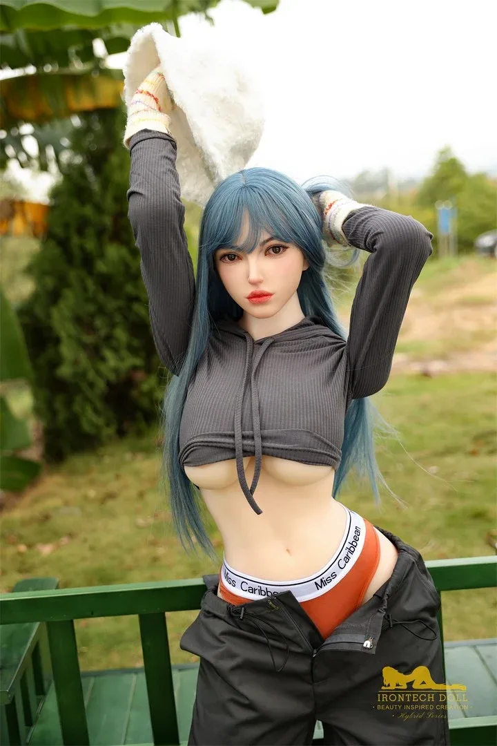 S41: Premium 159cm F-Cup Silicone Head and TPE Body Sex Doll-Irontech Doll