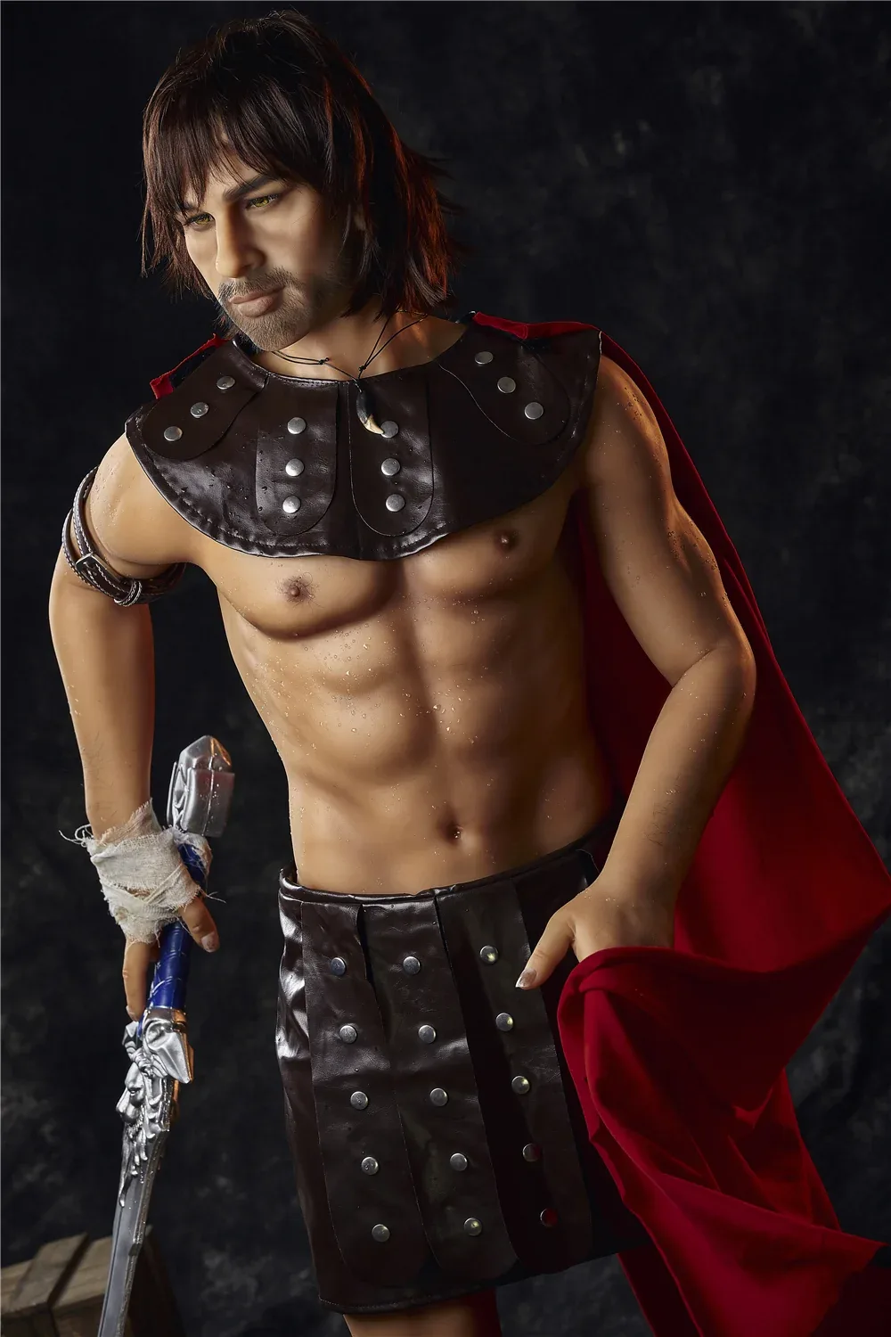 Warrior Charles: Lifelike 162cm TPE Male Sex Doll-Irontech Doll view 6