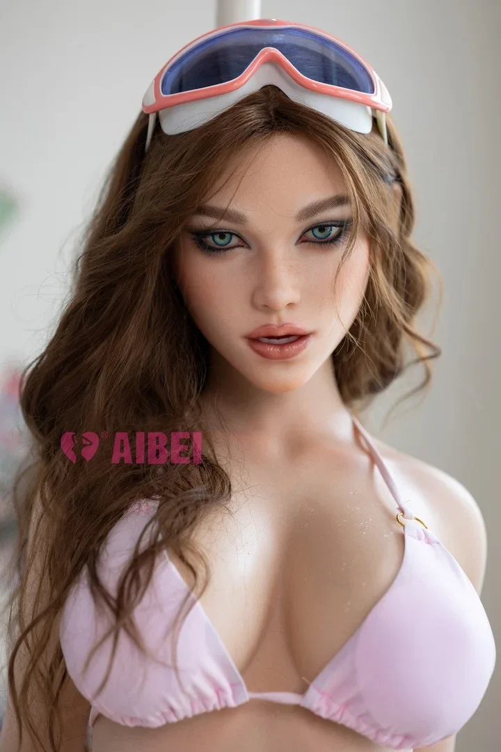 Aria: 158cm F-Cup Realistic Silicone Sex Doll-Aibei view 4