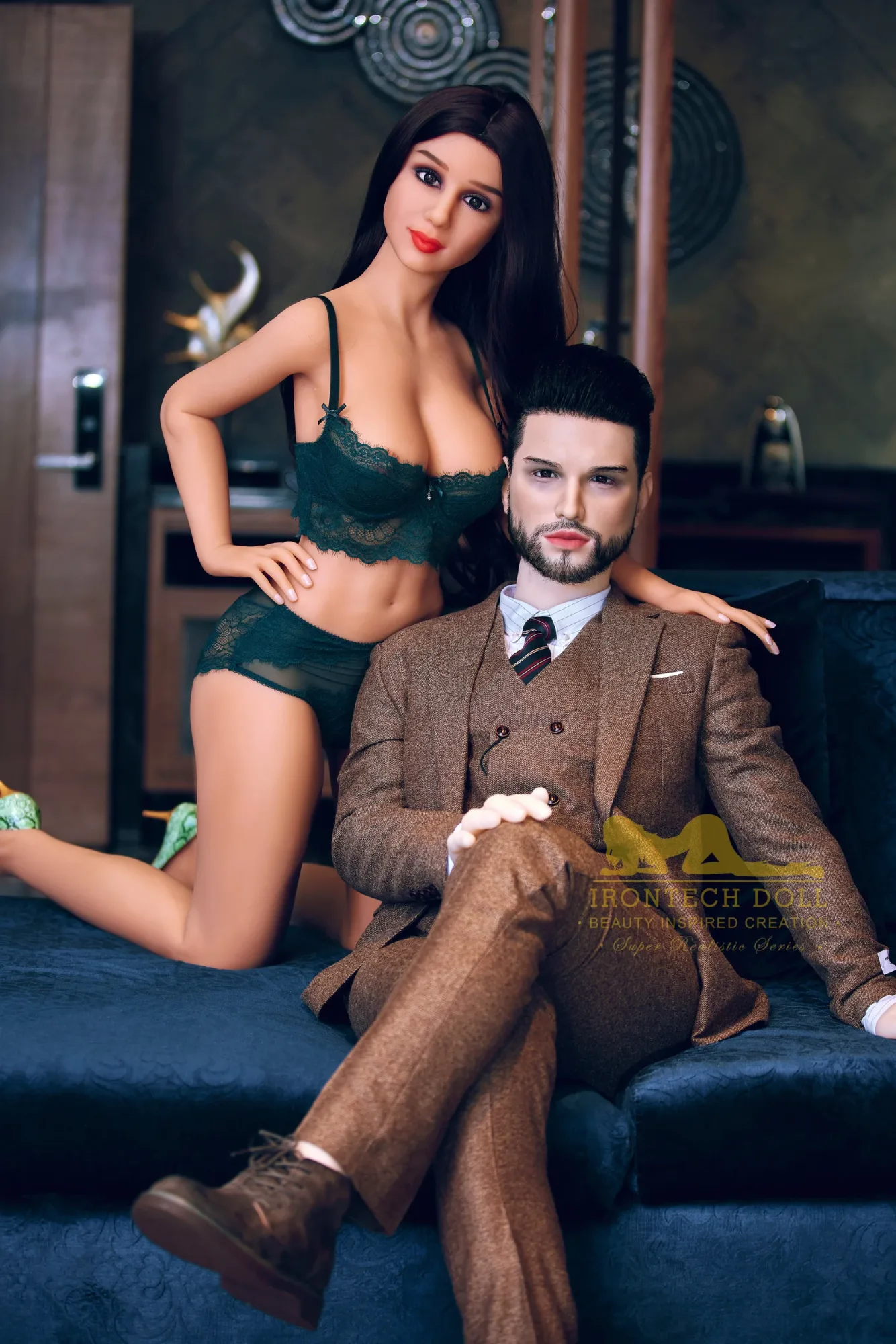 Kevin: Premium 162cm Silicone Head and TPE Body Sex Doll view 6