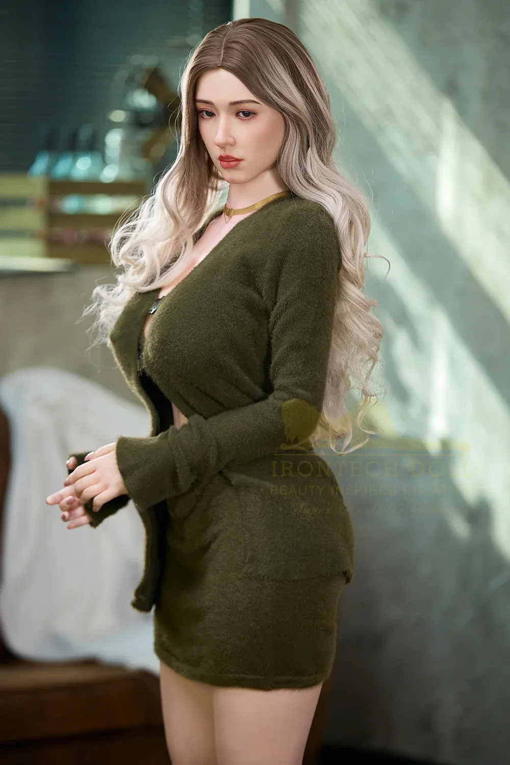 S7: Premium 159cm F-Cup Silicone Sex Doll-Irontech Doll view 6