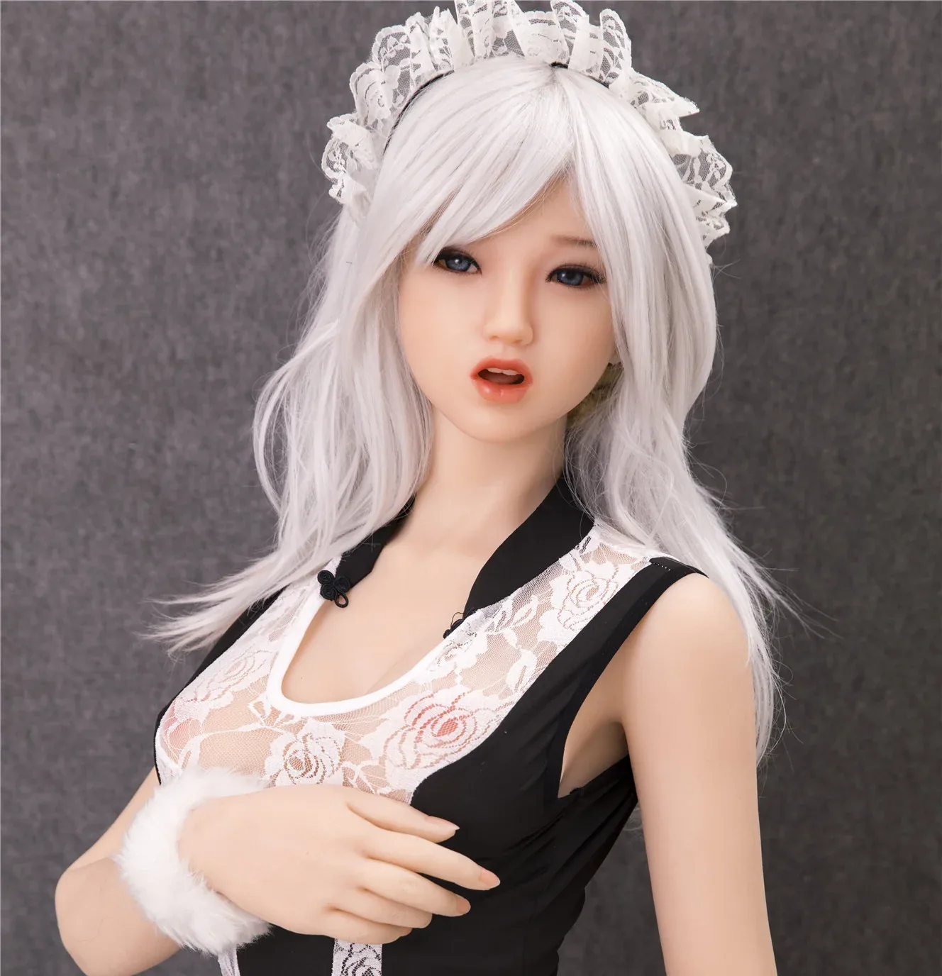 Aki: 156cm D-Cup Realistic Silicone Sex Doll-SANHUI Doll view 2