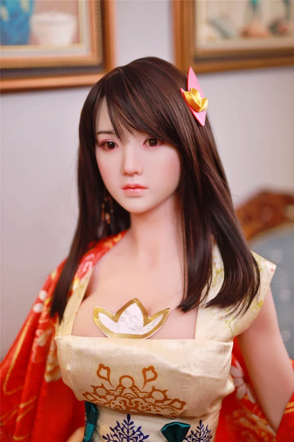JingJing: JYDoll 161cm D-Cup Realistic Silicone Head TPE Body Sex Doll view 6