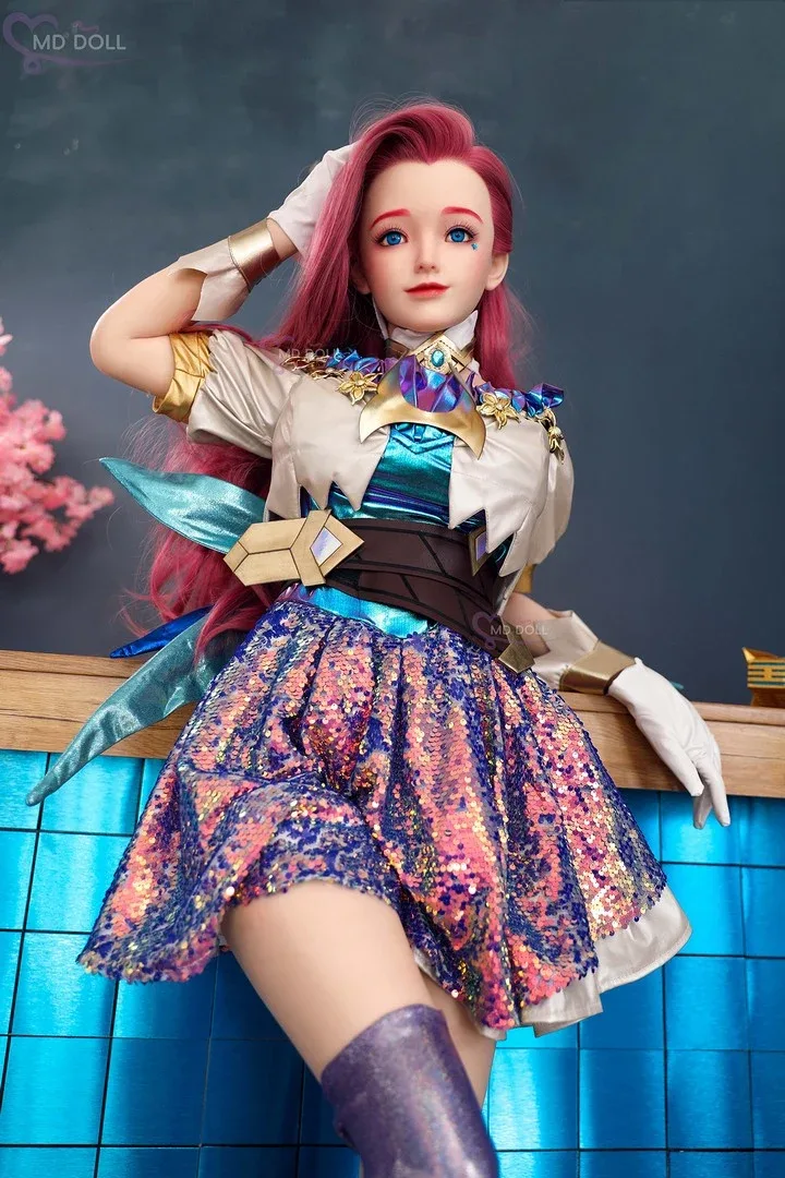 Amelia: 150cm E-Cup Cosplay Realistic Silicone Sex Doll-MD Doll view 3
