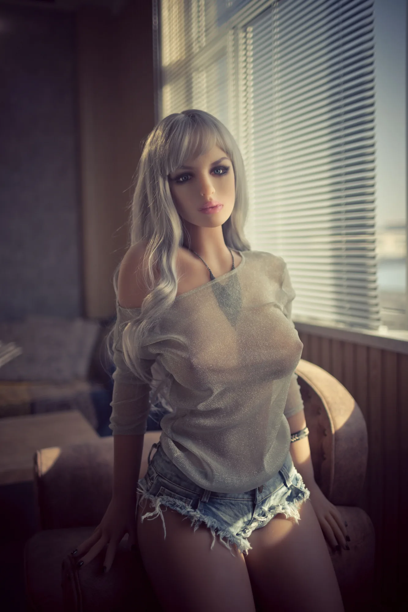 Li Li: 168cm D-Cup Real TPE Body Sex Doll-QITA Doll