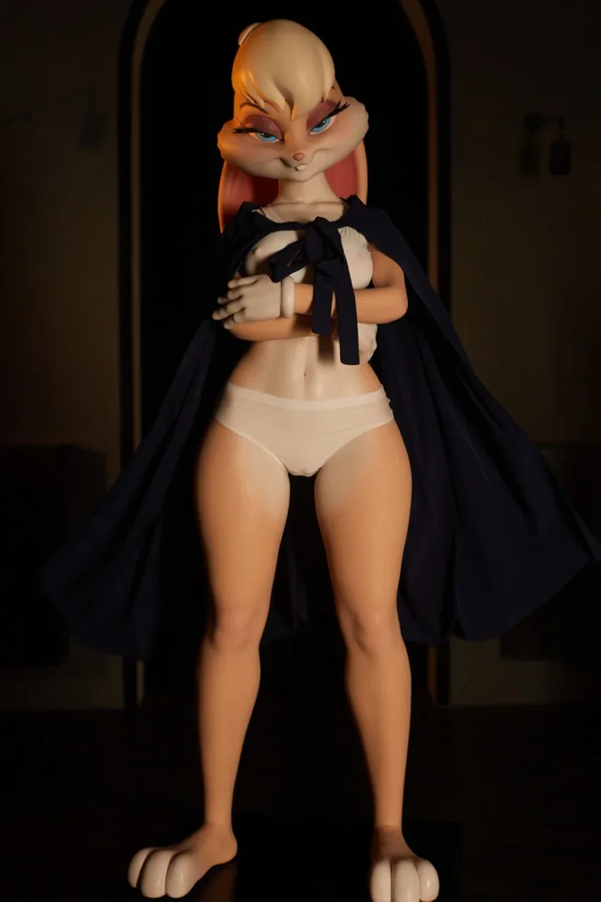 Lola: 150cm C-Cup Realistic Silicone Bunny Furry Sex Doll-Climax Doll-CLM Ultra view 6