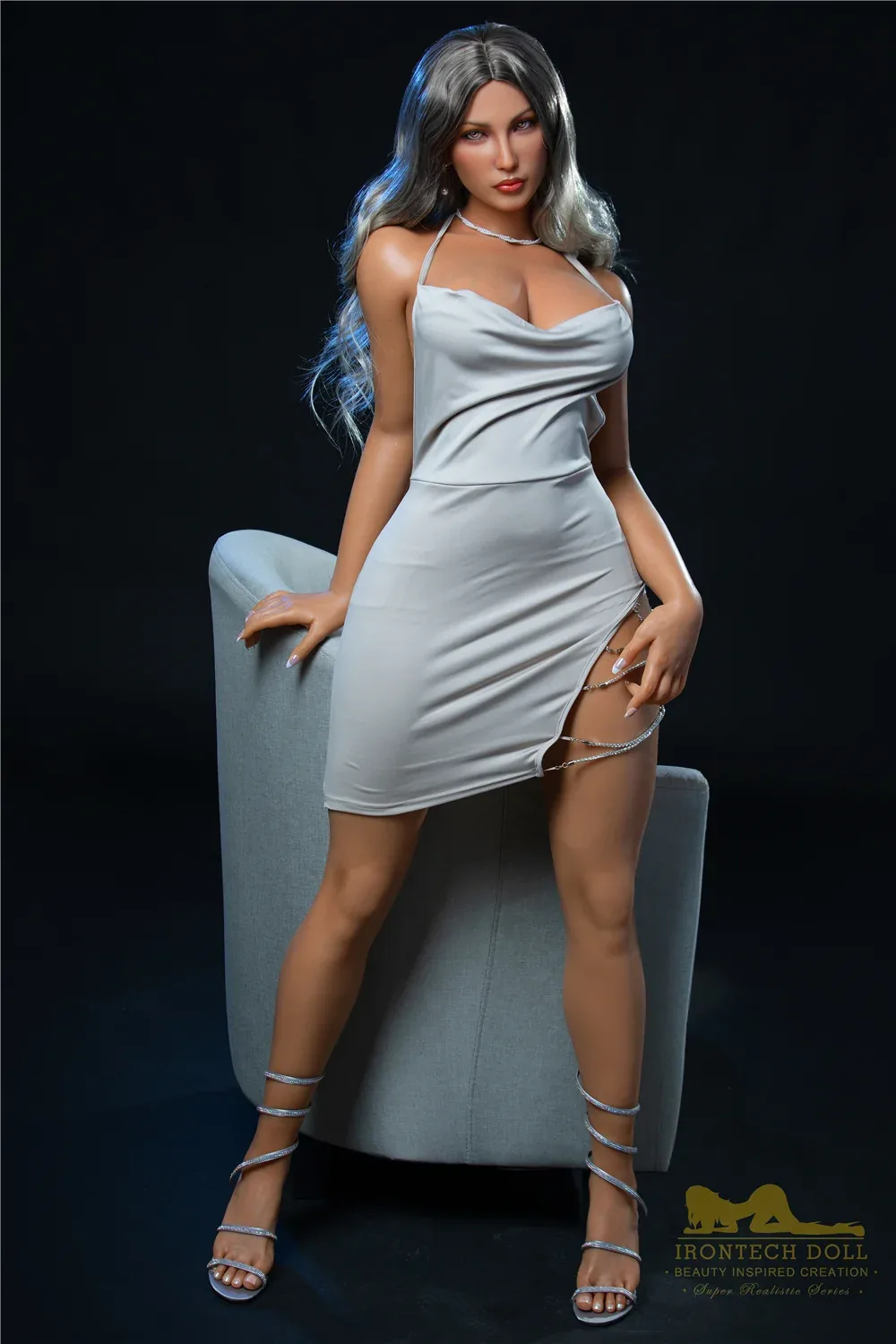 Catlin S23: Premium 164cm E-Cup Silicone Sex Doll-Irontech Doll view 8