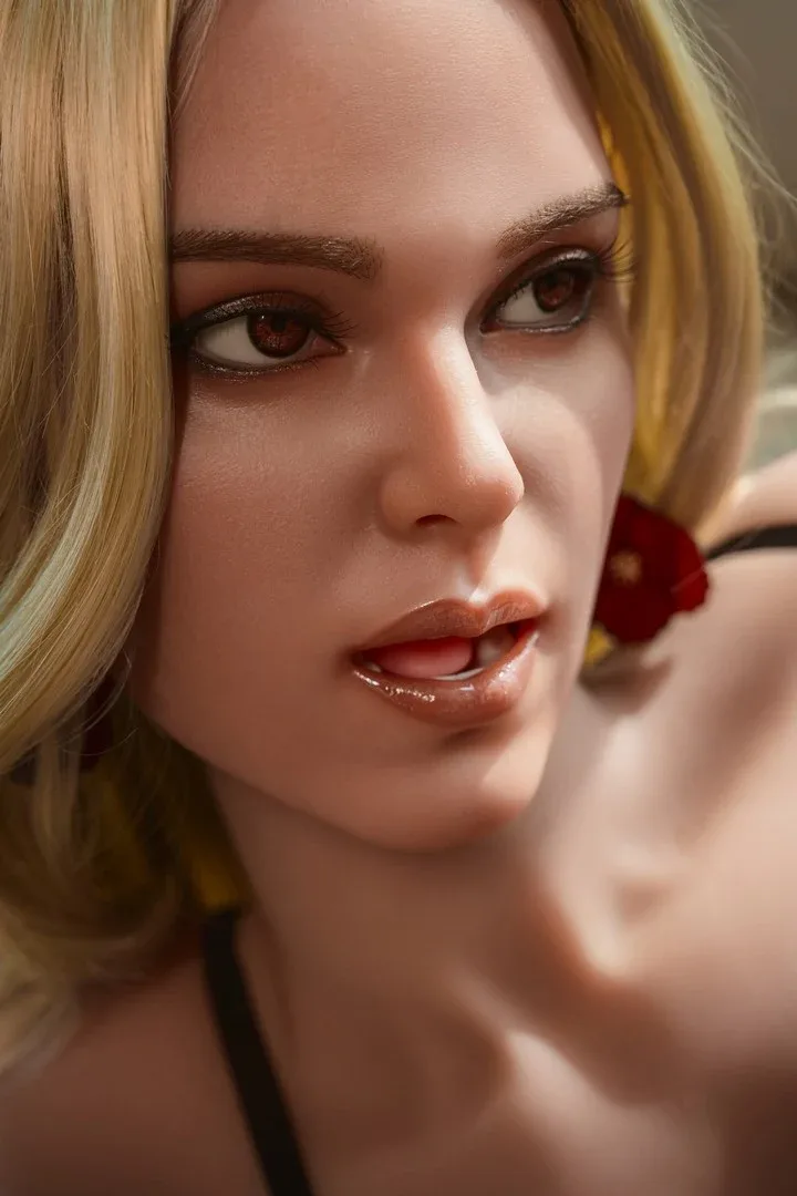 #AB20: 166cm G-Cup Lifelike TPE Body Silicone Head Sex Doll-Aibei view 5