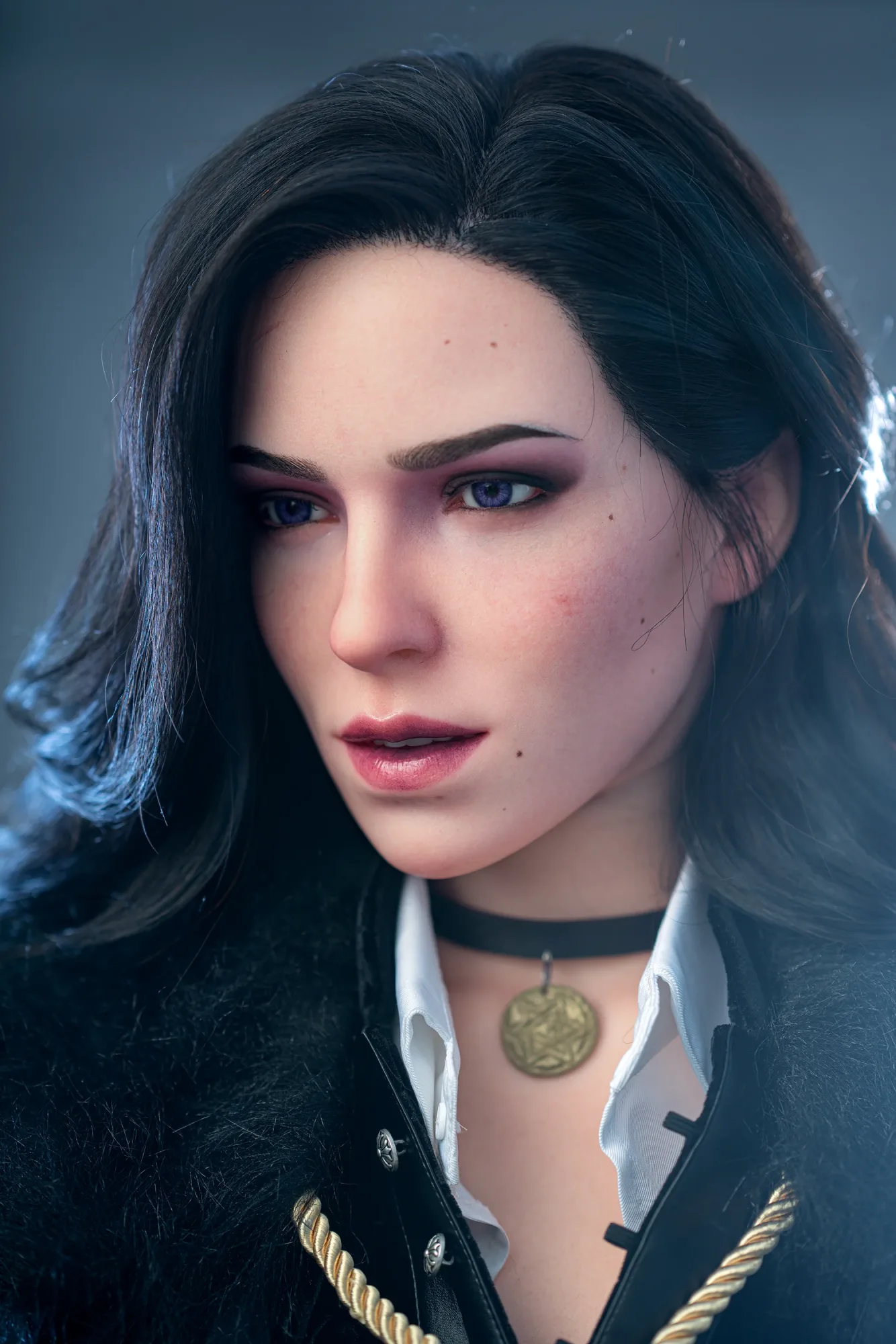 Yennefer: 168cm E-Cup Cosplay Silicone Sex Doll-Game Lady view 8