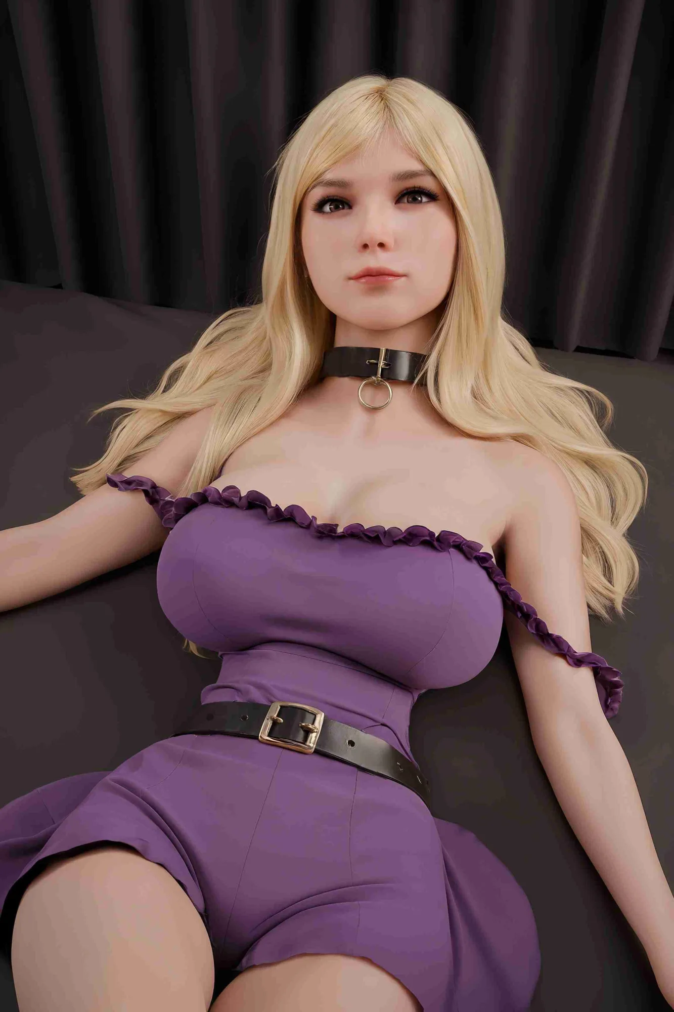 #AB17: 153cm J-Cup Lifelike TPE Body Silicone Head Sex Doll-Aibei view 7