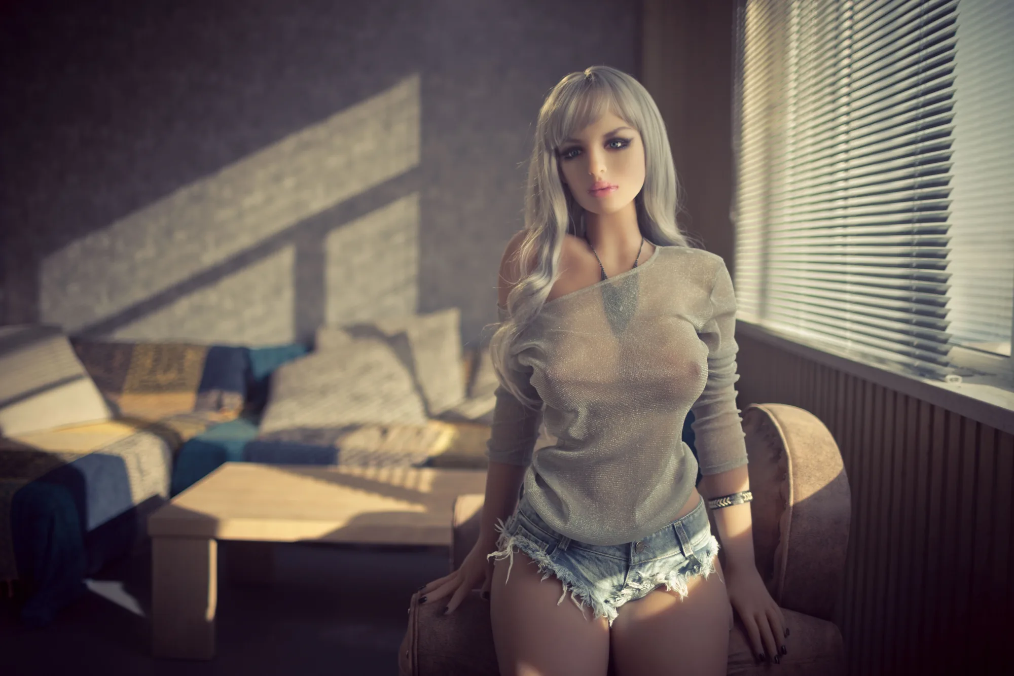 Li Li: 168cm D-Cup Real TPE Body Sex Doll-QITA Doll view 6