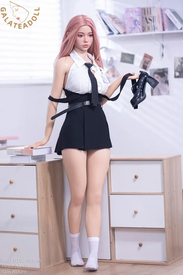 GT02+JS#135: 164cm E-Cup Realistic Silicone Sex Doll-Galatea view 8