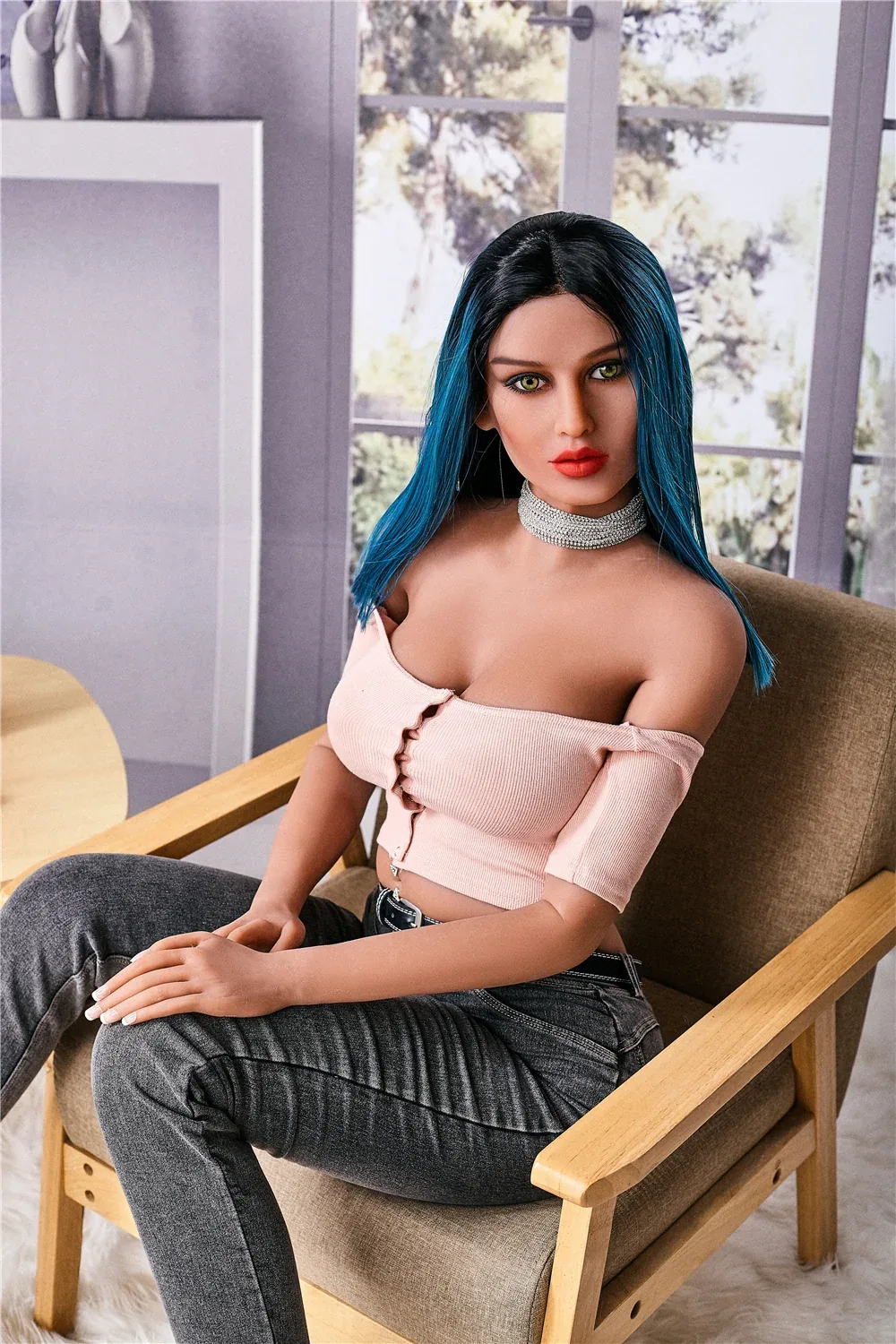 Ashley: Lifelike 169cm D-Cup TPE Sex Doll-Irontech Doll view 3