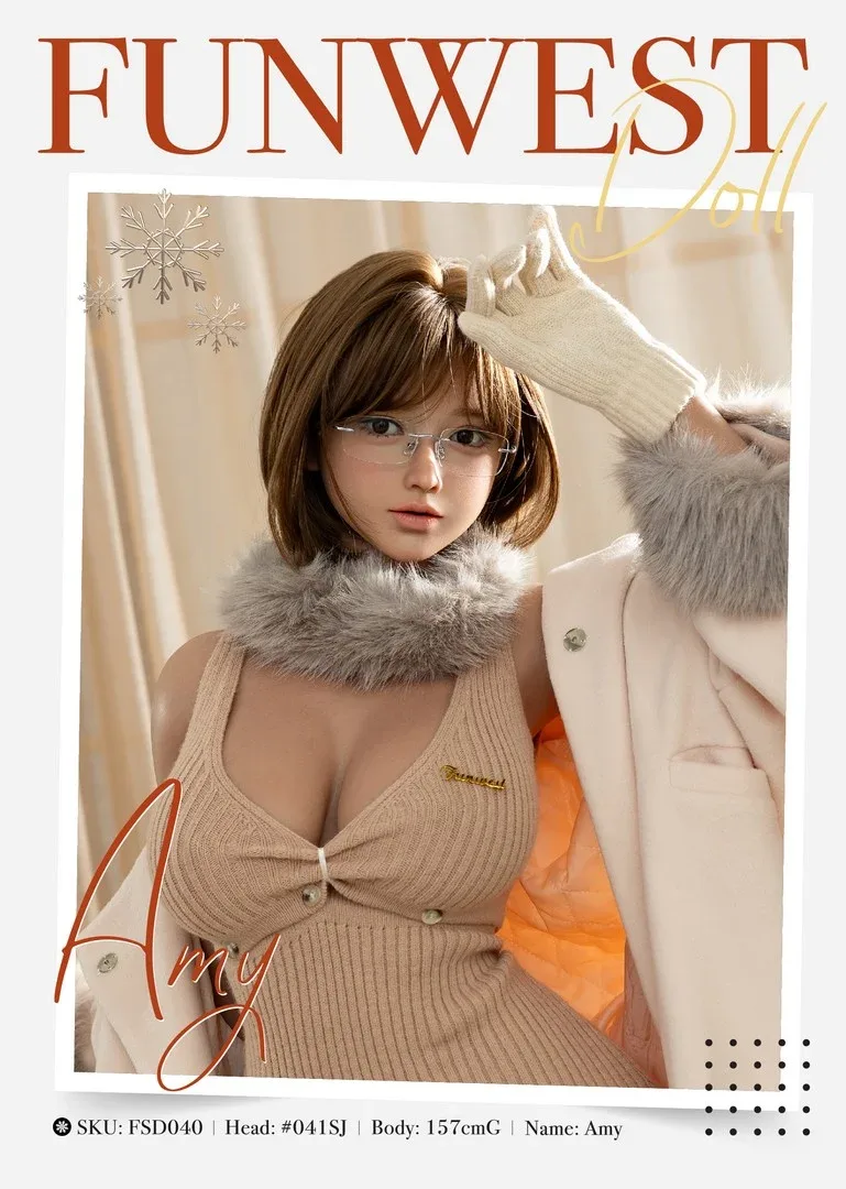 Amy: 157cm Realistic Silicone Sex Doll-FSD040-#041S