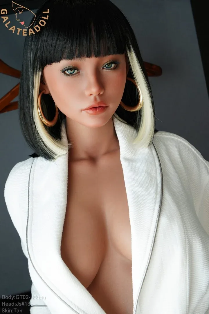 GT02+JS#135: 163cm E-Cup Realistic Silicone Japanese Sex Doll-Galatea view 5
