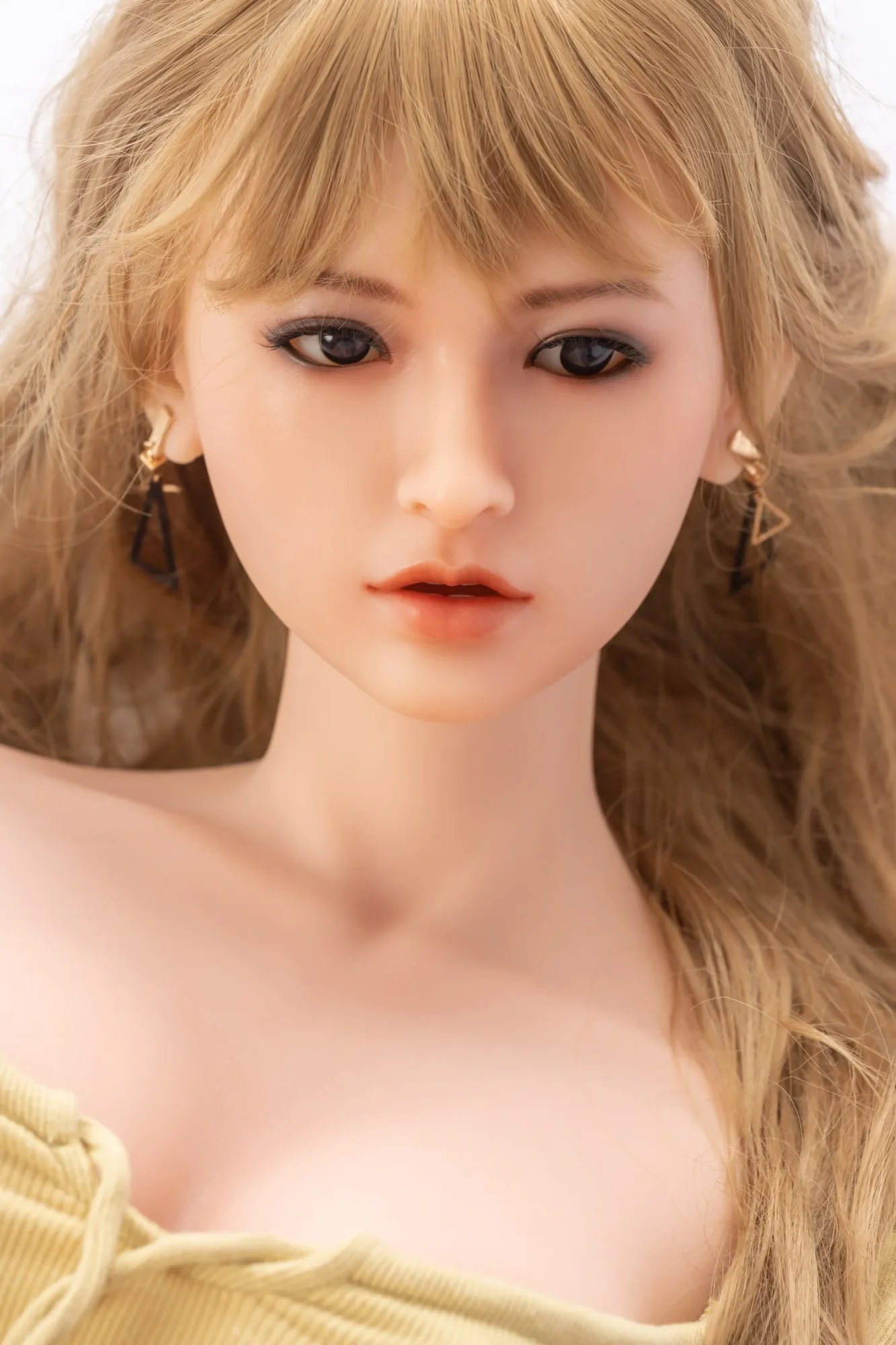 Chika: 161cm C-Cup Realistic Silicone Sex Doll-SANHUI Doll view 7