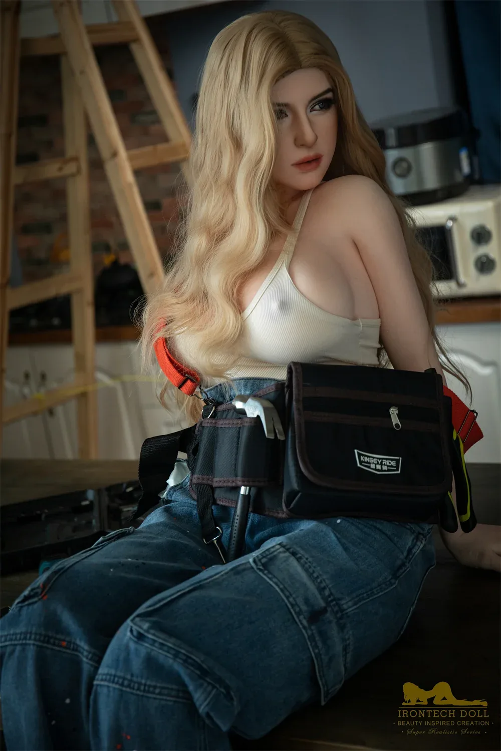 Flora S38: Premium 165cm F-Cup Silicone Sex Doll-Irontech Doll view 6