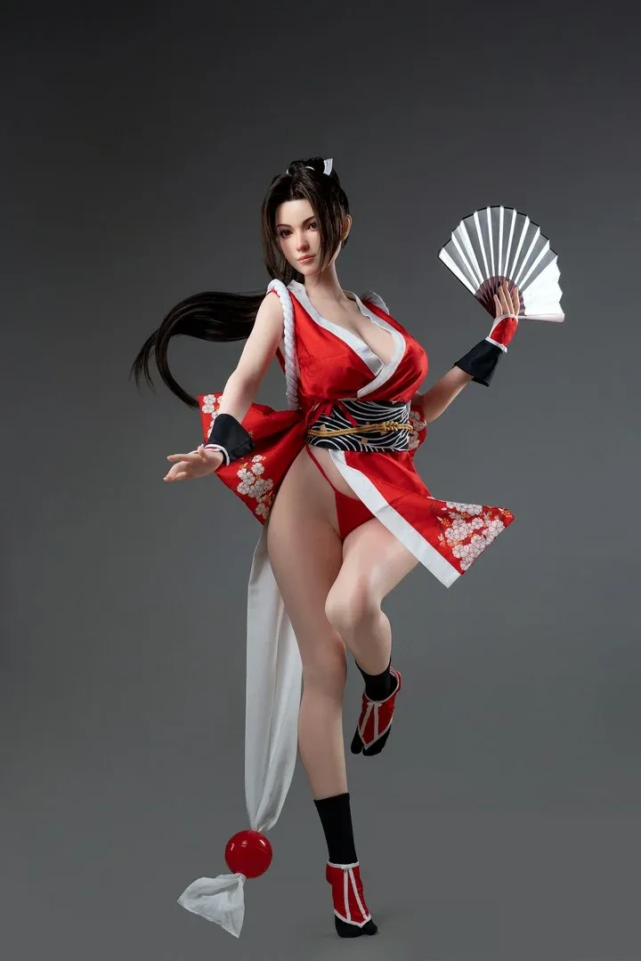 Mai Shiranui: 165cm F-Cup Cosplay Silicone Sex Doll-Game Lady view 8