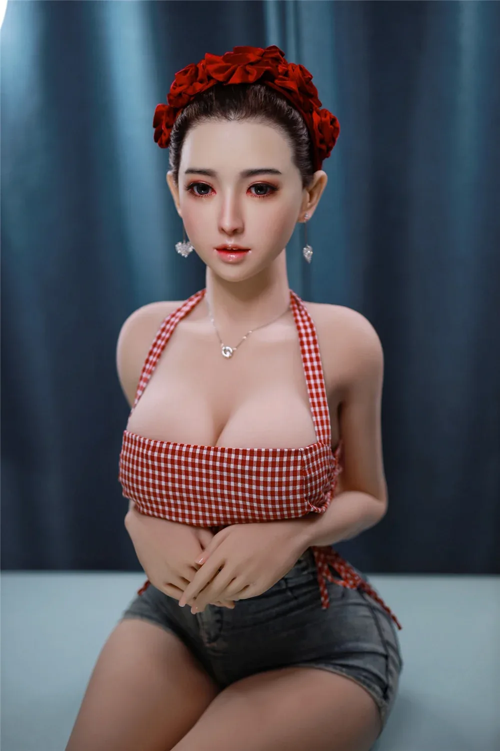XiuJie: JYDoll 157cm D-Cup Realistic Silicone Head TPE Body Sex Doll view 8