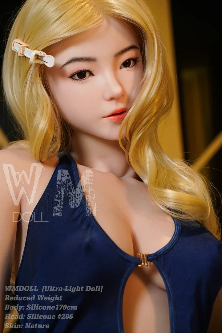 206#: 170cm C-Cup Silicone Sex Doll-Ultra Light Weight Design