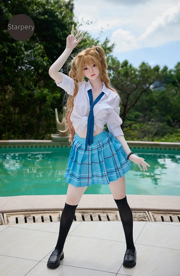 Asuka Eva: 163cm C-Cup Realistic Sex Doll-Starpery view 3