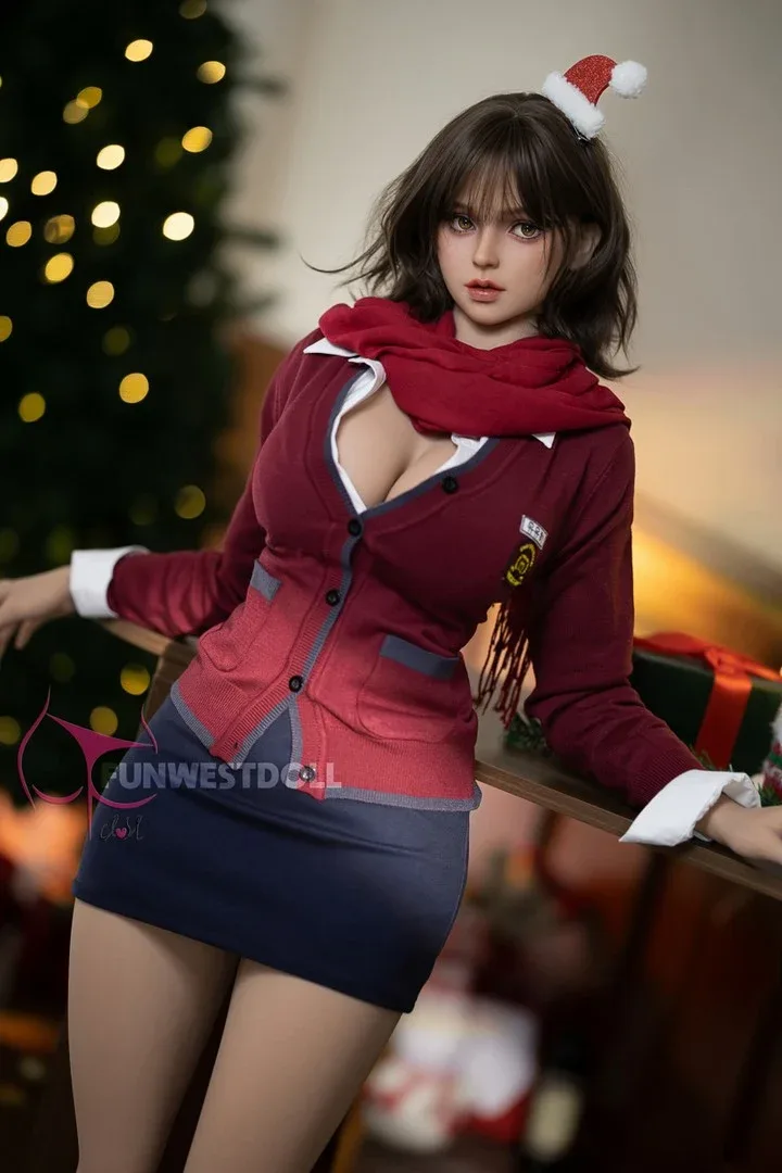 Christmas Lily(Black Hair): Funwest Doll 157cm G-cup Sex Doll-FWD102 view 2