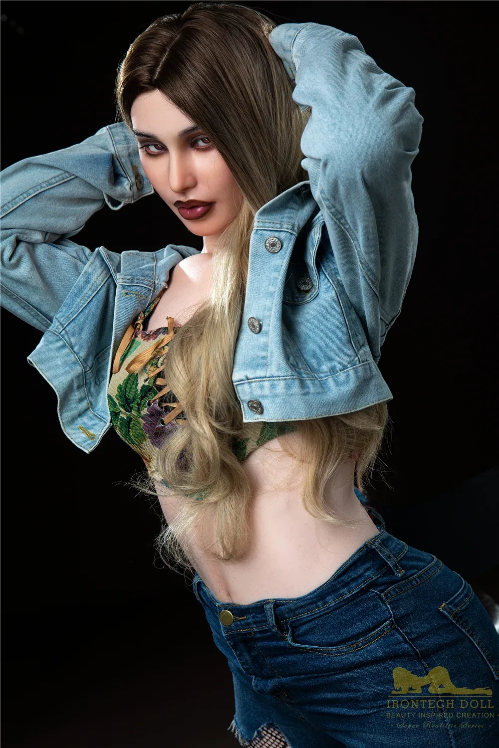 Pearl S19: Premium 168cm A-Cup Silicone Sex Doll-Irontech Doll view 7