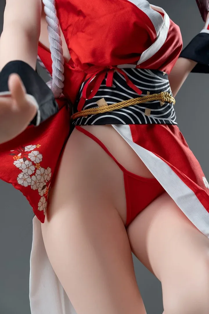 Mai Shiranui: 165cm F-Cup Cosplay Silicone Sex Doll-Game Lady view 5
