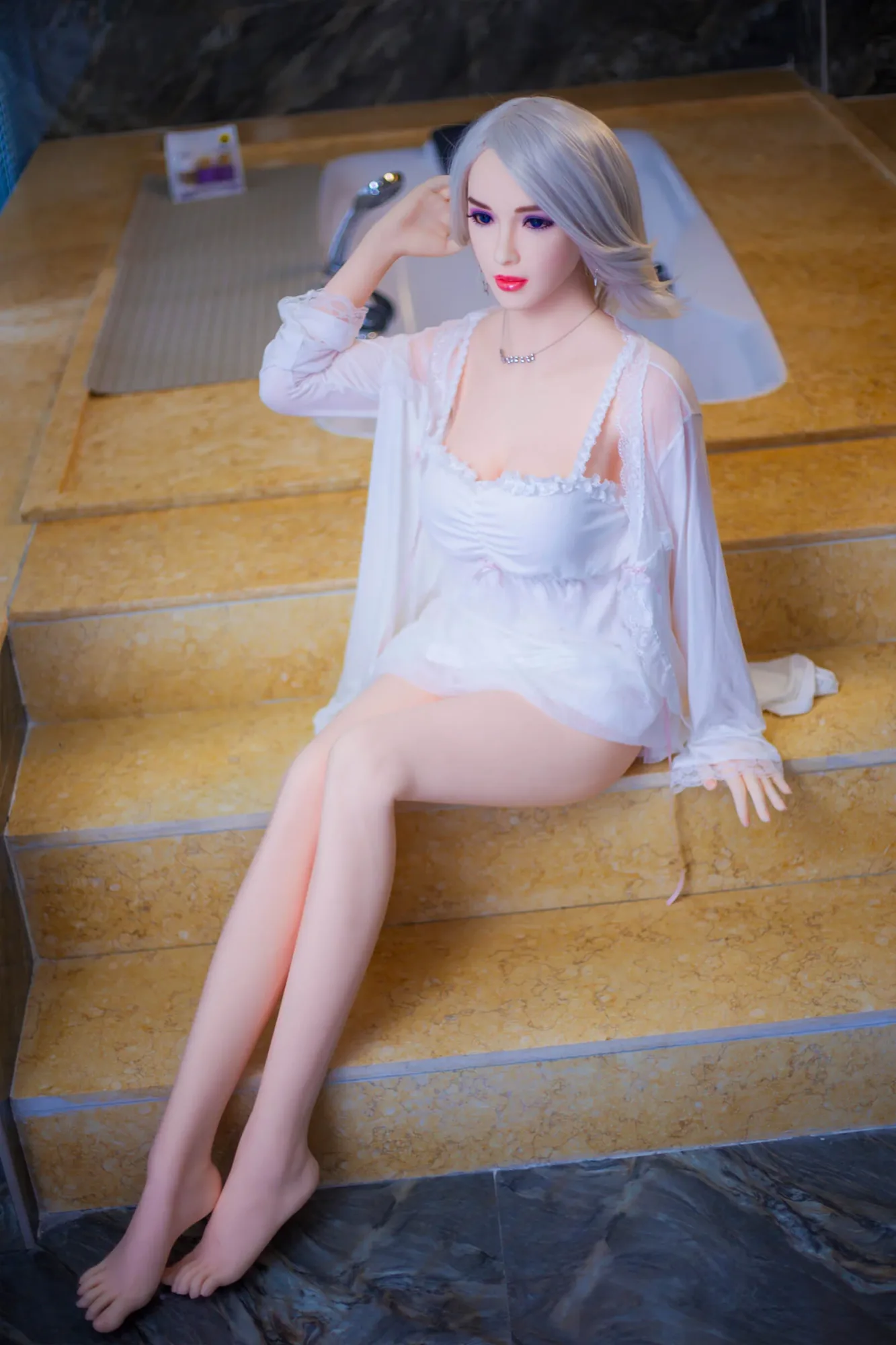 Natalie: JYDoll 158cm C-Cup Real TPE Sex Doll view 2