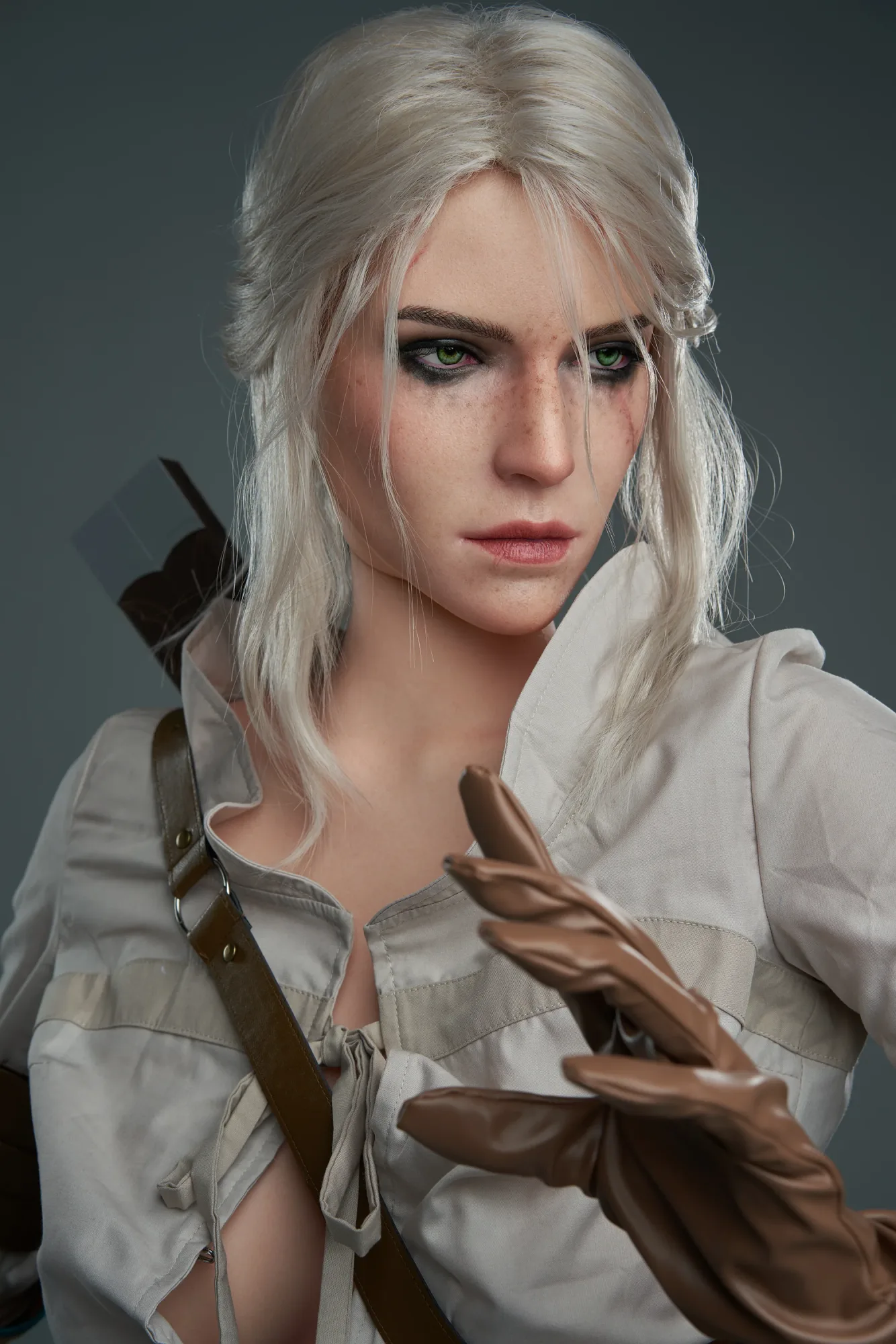 Ciri ROS: 168cm E-Cup Cosplay Silicone Sex Doll-Game Lady