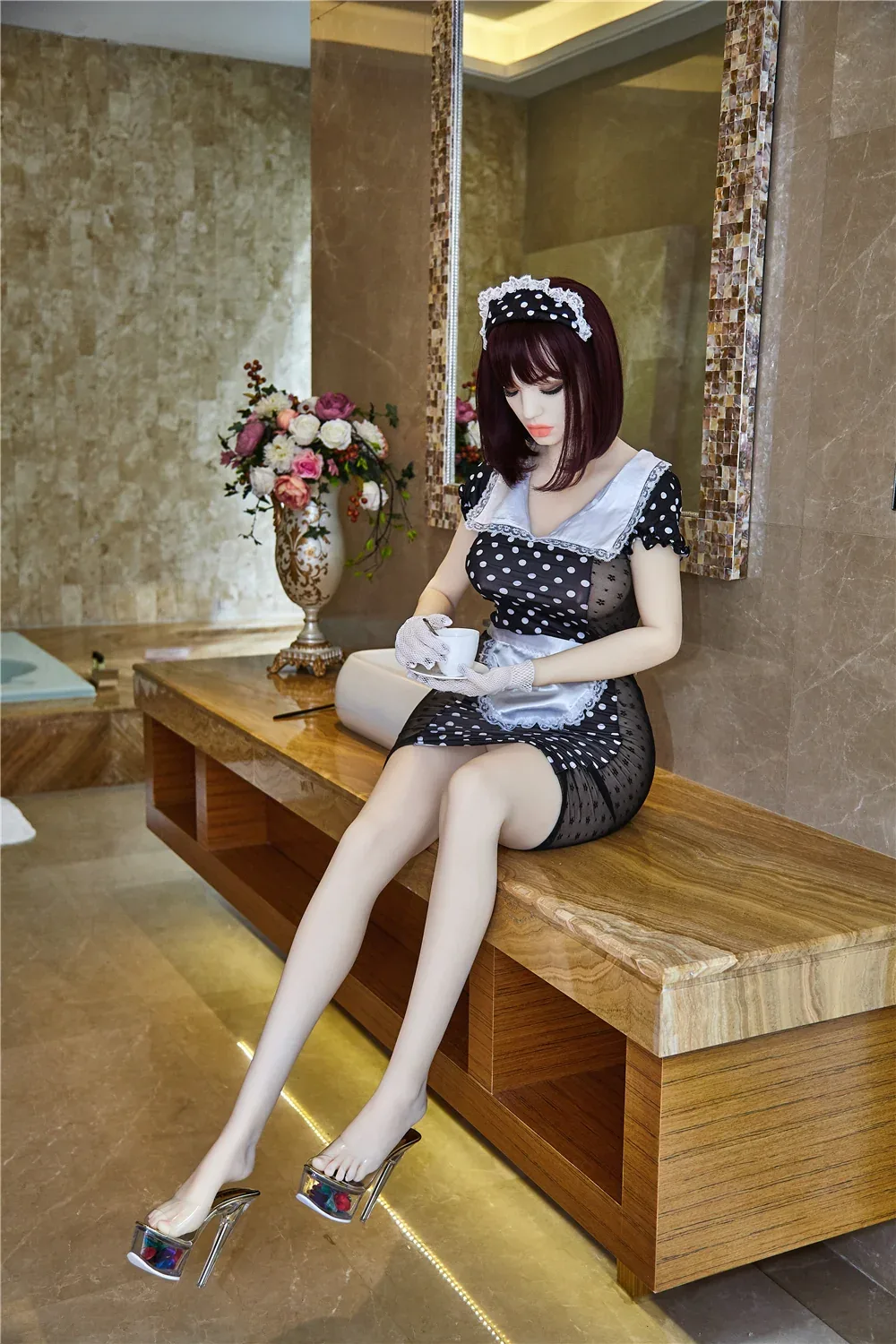 Aurora: Lifelike 170cm D-Cup TPE Sex Doll-Irontech Doll view 4