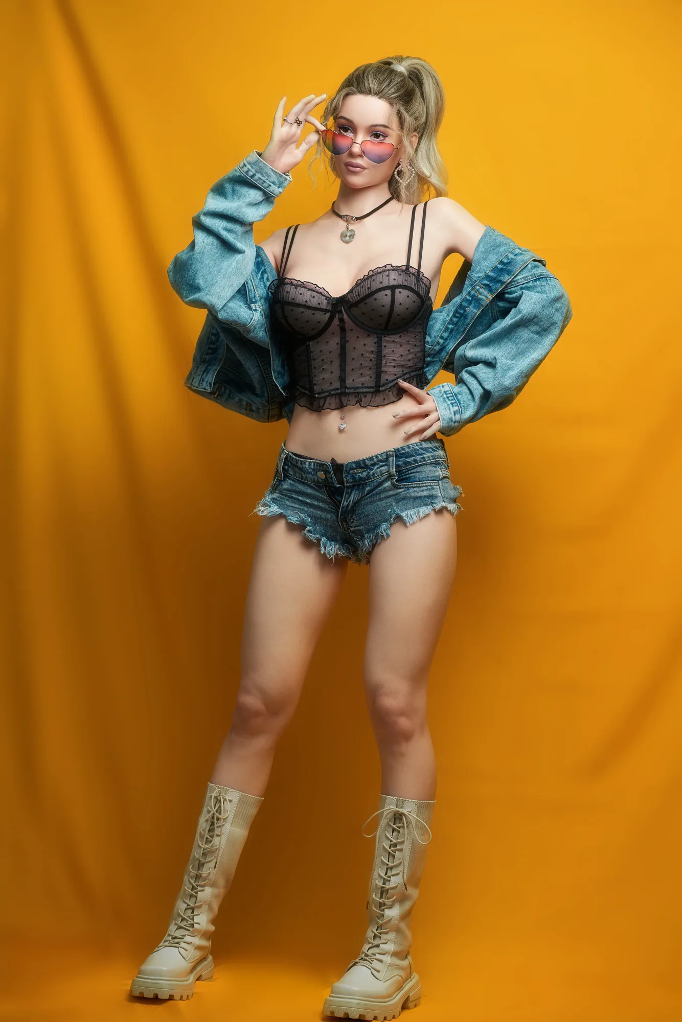170cm C-Cup Premium Silicone Sex Doll-GE46_5-Zelex Inspiration view 5
