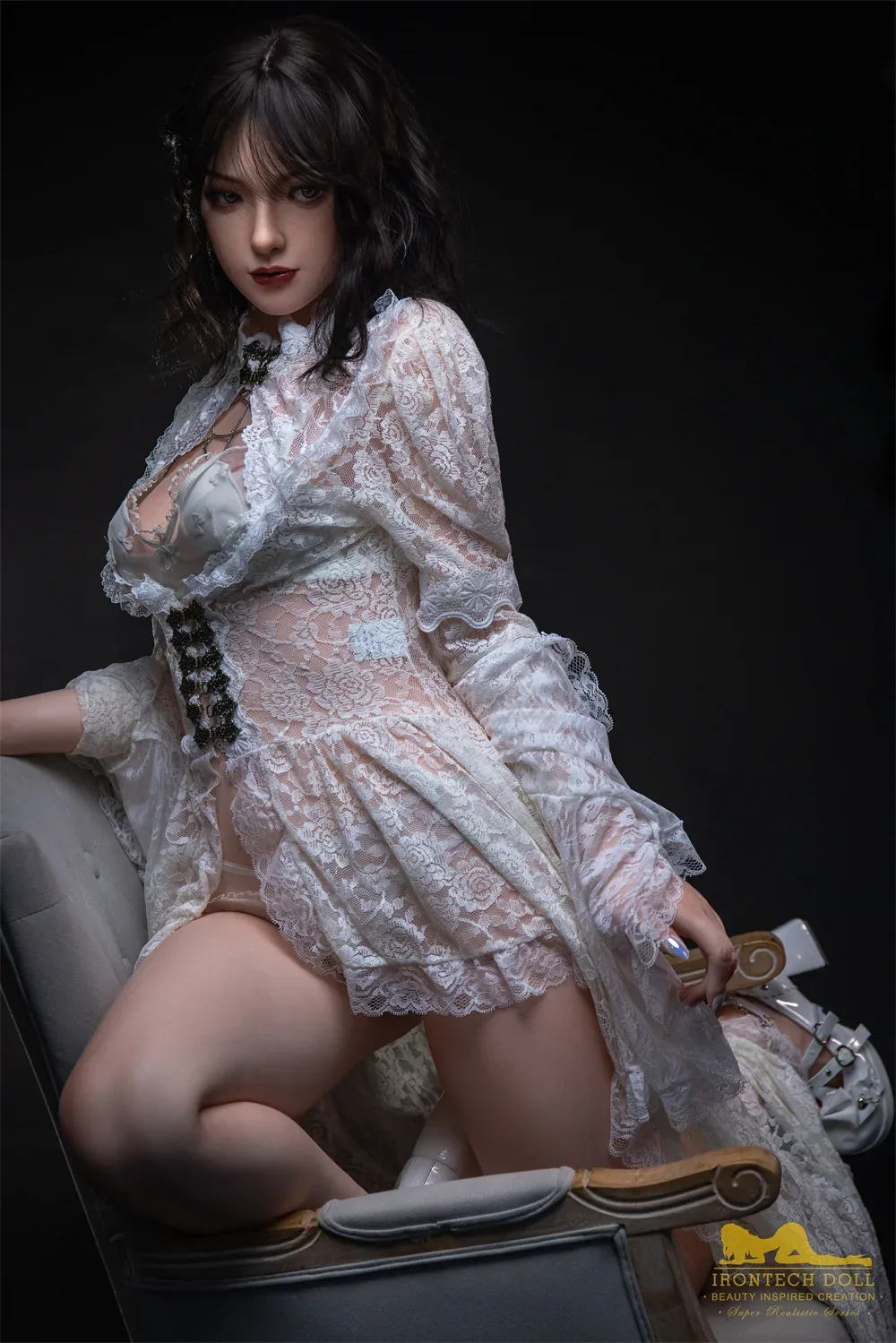 S36: Premium 163cm A-Cup Silicone Sex Doll-Irontech Doll view 7