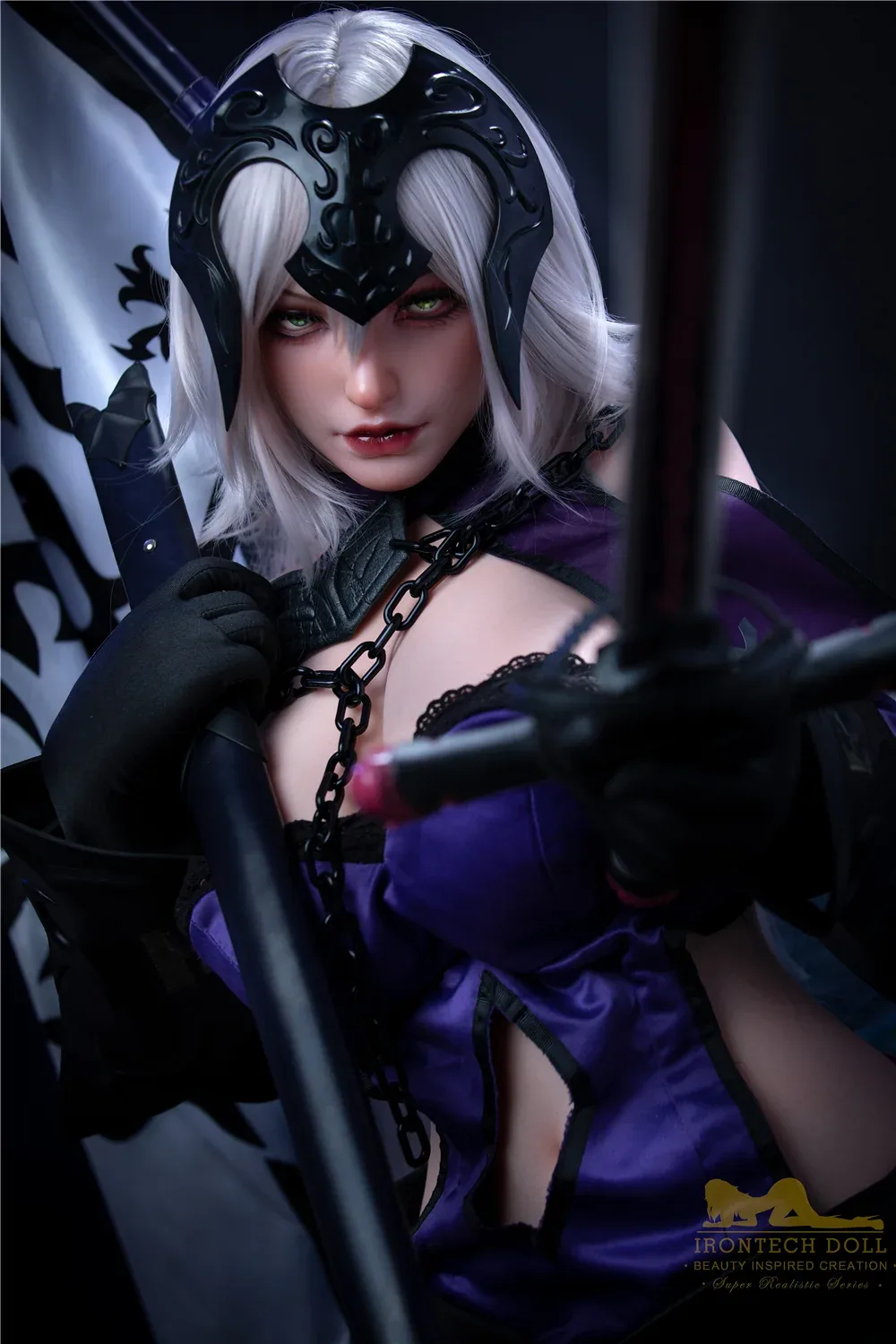 Eva S15: Premium 165cm F-Cup Silicone Sex Doll-Irontech Doll view 6