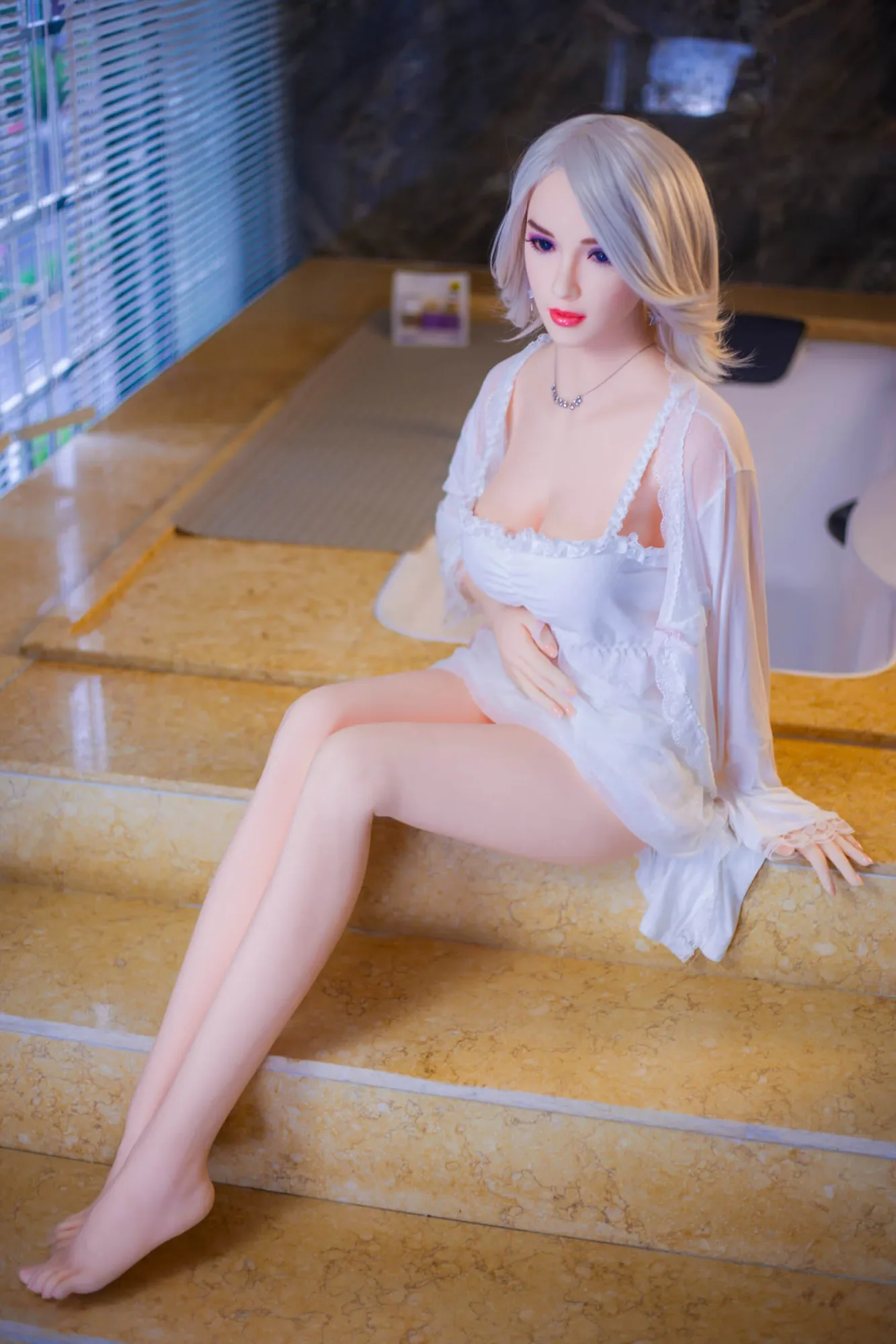 Natalie: JYDoll 158cm C-Cup Real TPE Sex Doll view 4
