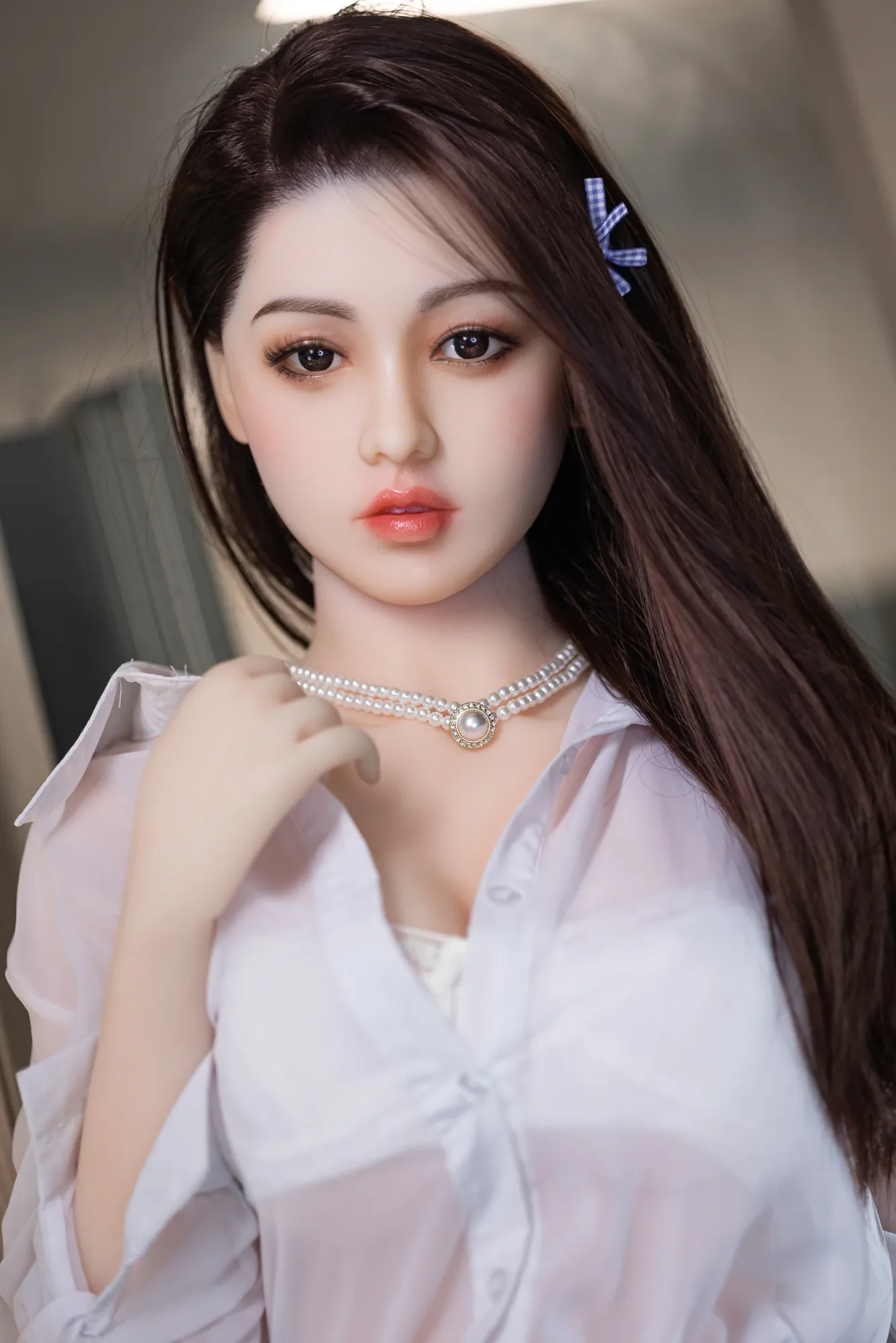 #8: 165cm G-Cup Lifelike TPE Body Silicone Head Sex Doll-Aibei view 8