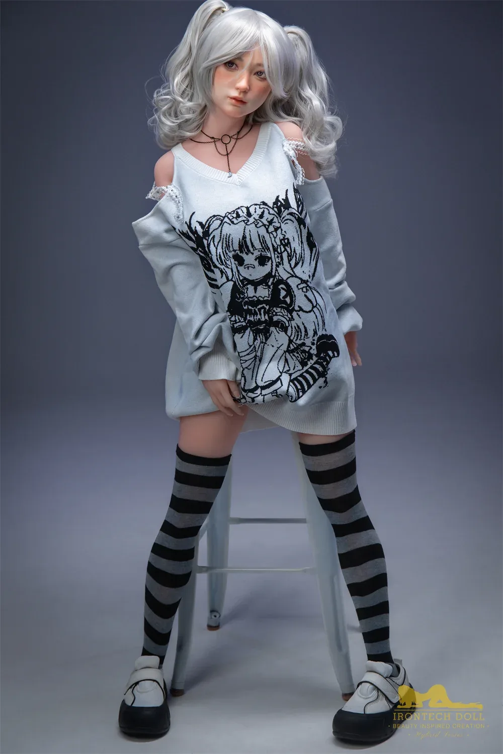 S10 Misa: Premium 154cm D-Cup Silicone Head and TPE Body Sex Doll-Irontech Doll
