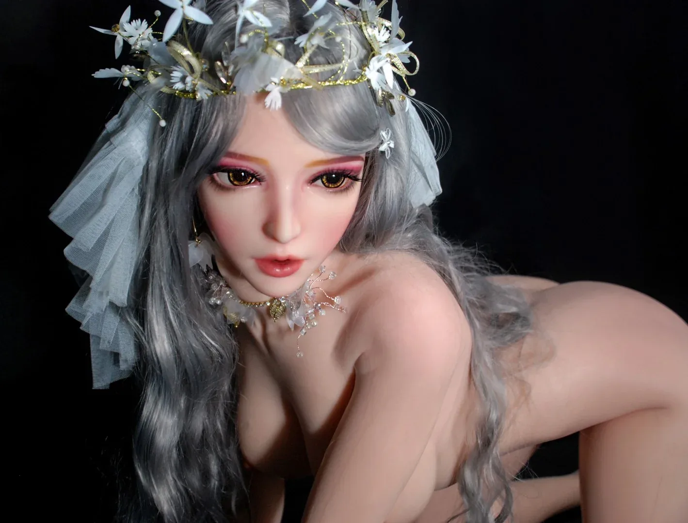 Yoshida Ayumi: 150cm Realistic Silicone Sex Doll-Elsababe Doll view 2