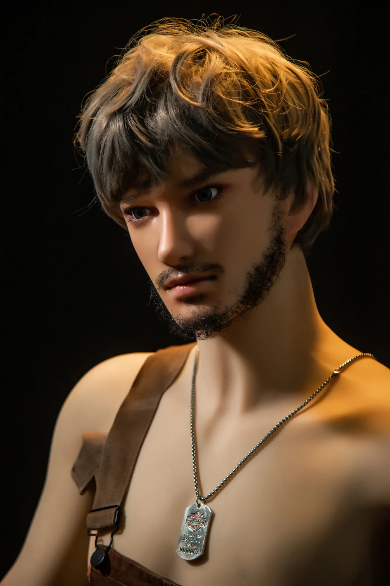 Zhou: 175cm Real Silicone Head TPE Body Male Sex Doll-QITA Doll view 2