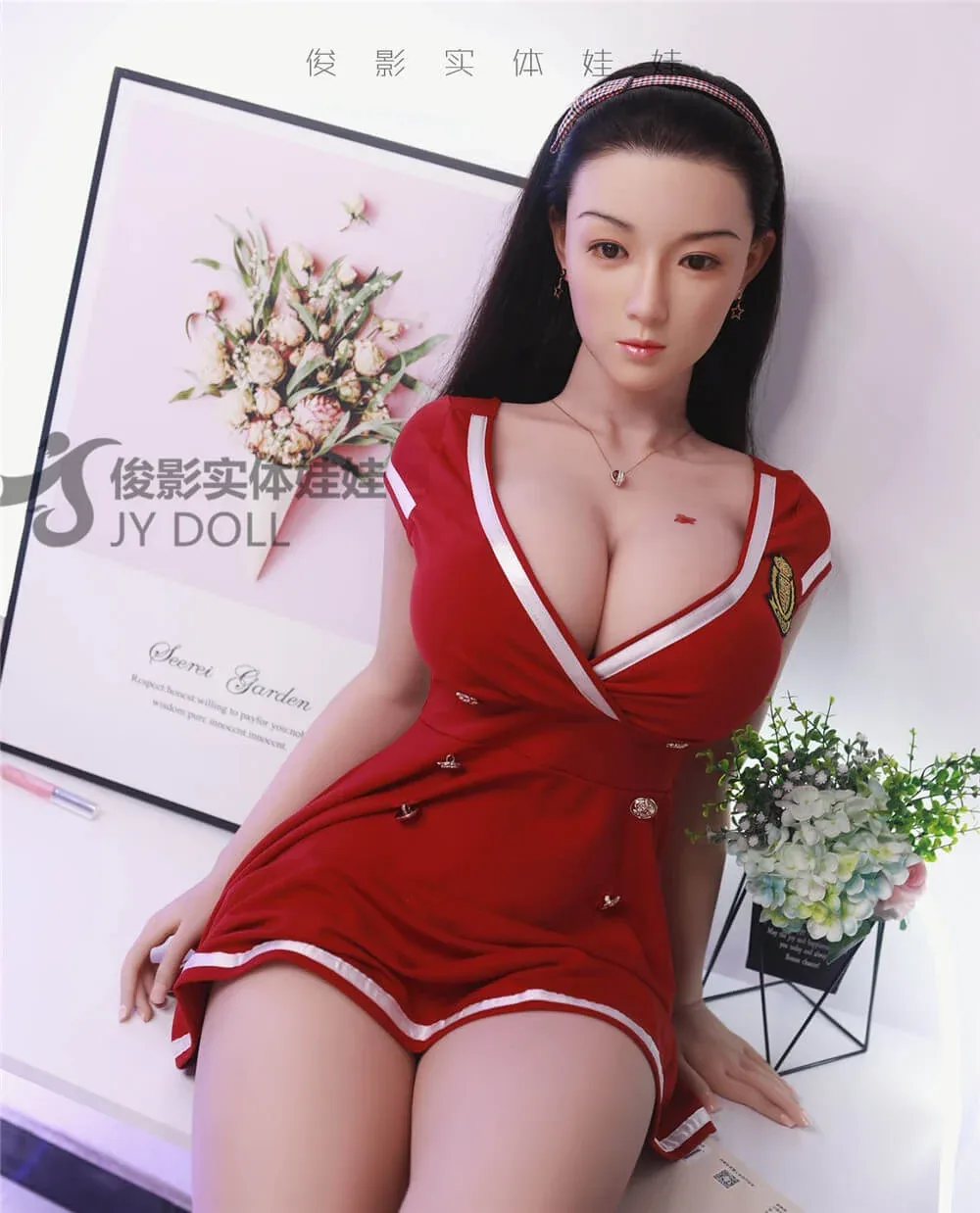 Ron: JYDoll 164cm D-Cup Realistic Silicone Head TPE Body Sex Doll view 5
