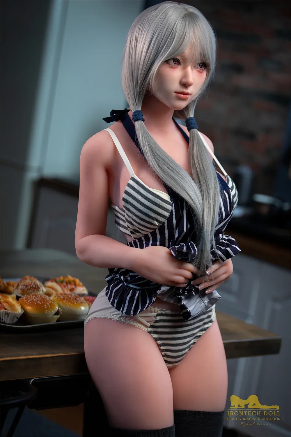 S24 Miyuki: Premium 154cm D-Cup Silicone Head and TPE Body Sex Doll-Irontech Doll view 2