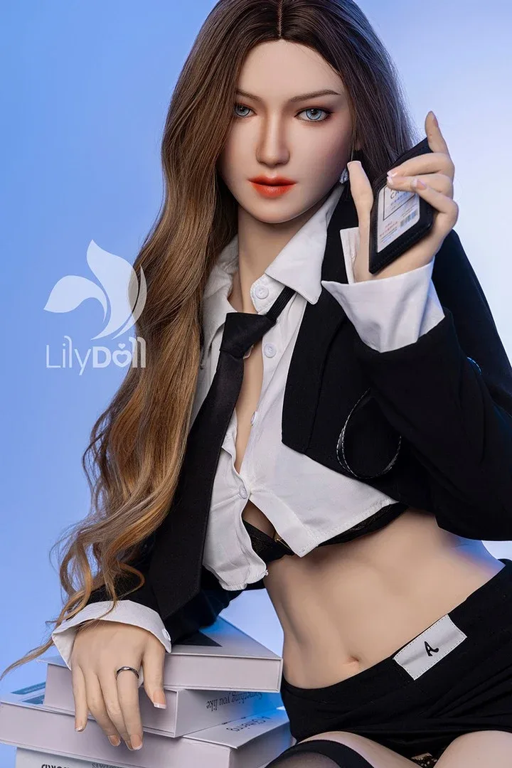 LD004: 168cm F-Cup Realistic Silicone Head TPE Body Sex Doll-Lily-[USA Stock]