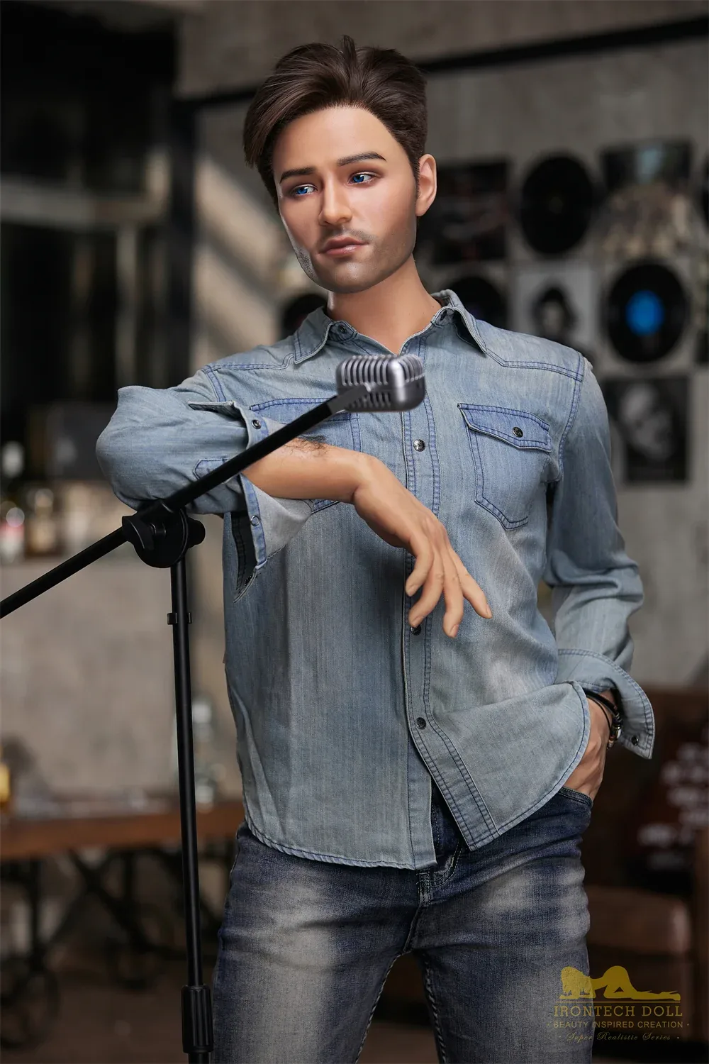 M4: Premium 170cm Male Silicone Sex Doll-Irontech Doll view 5