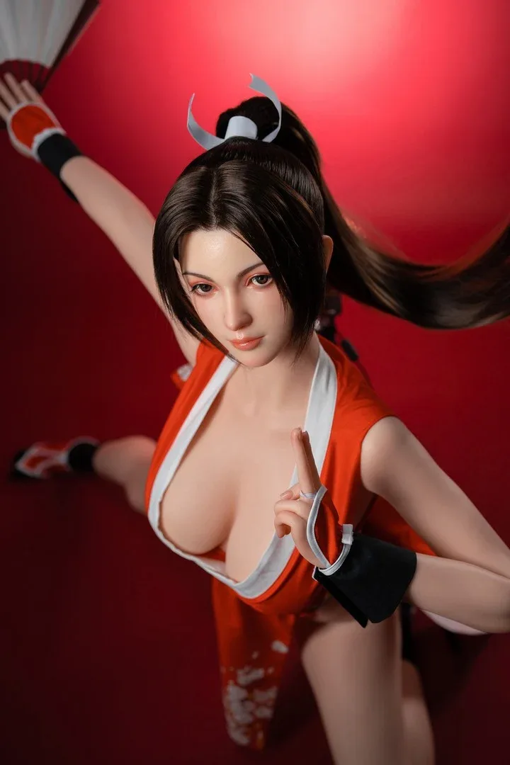 Shiranui Mai: 165cm F-Cup Cosplay Silicone Sex Doll-Game Lady view 3