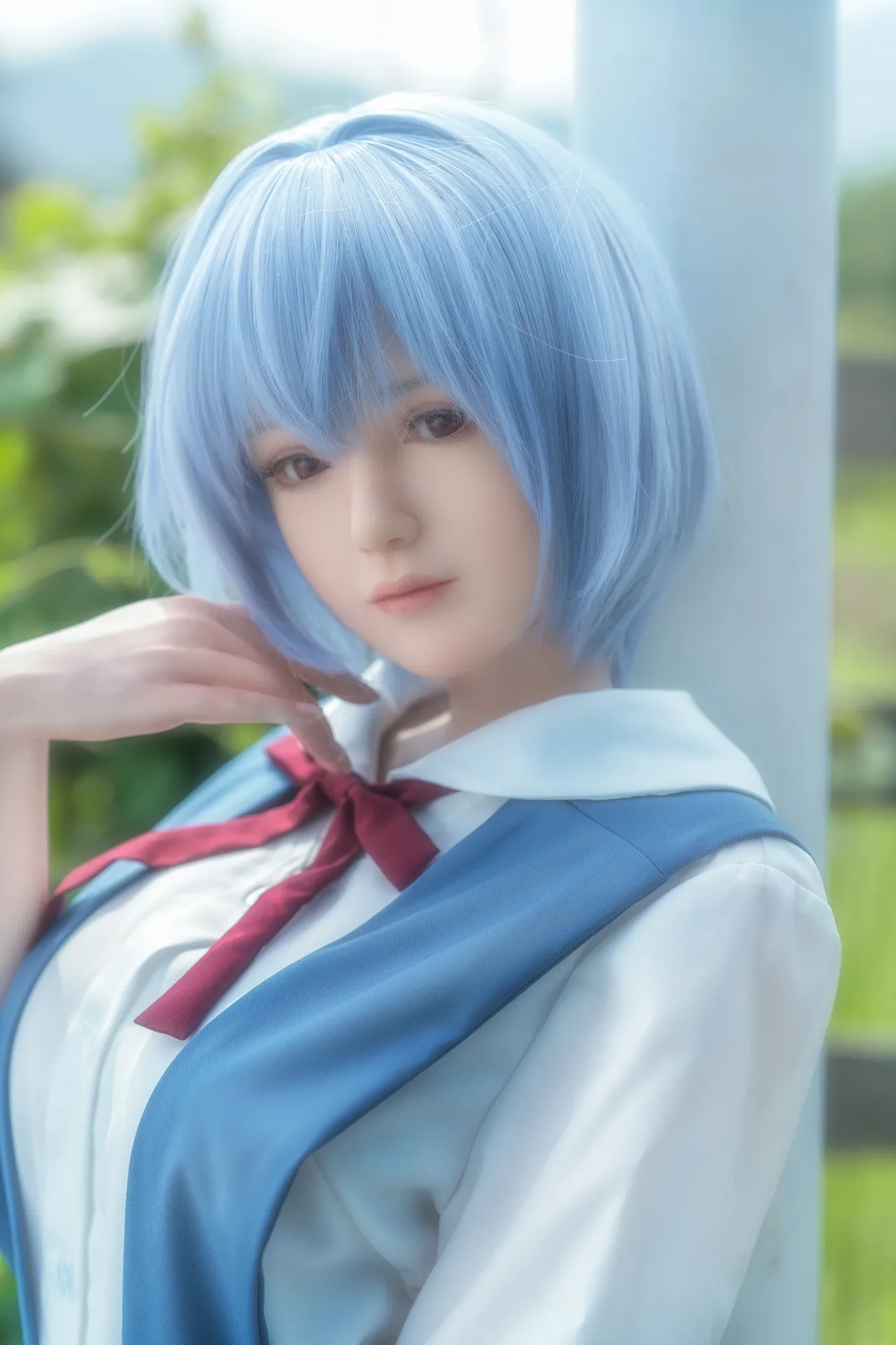Ayanami: 156cm F-Cup Cosplay Silicone Sex Doll-Game Lady view 2