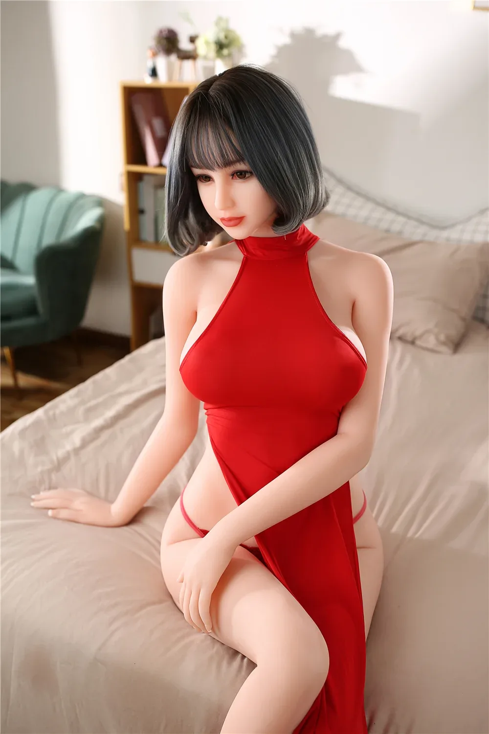Miki: 165cm E-Cup Realistic TPE Sex Doll-Irontech view 3