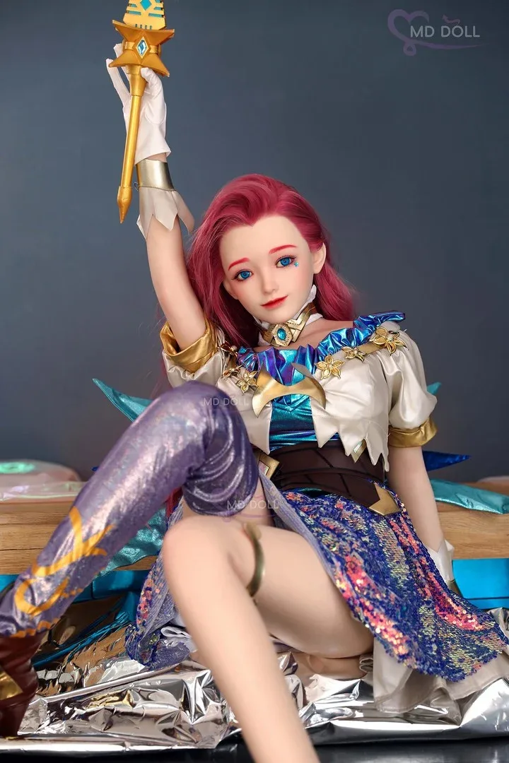 Amelia: 150cm E-Cup Cosplay Realistic Silicone Sex Doll-MD Doll view 7