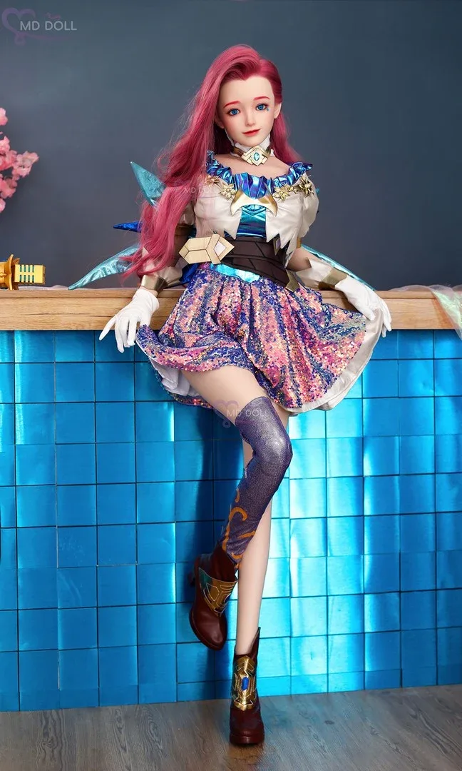 Amelia: 150cm E-Cup Cosplay Realistic Silicone Sex Doll-MD Doll view 6