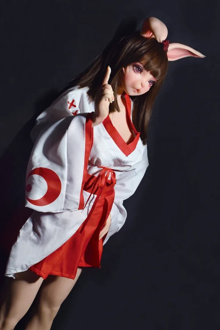 Aida Rina: 150cm Furry Silicone Sex Doll-Elsababe Doll view 3